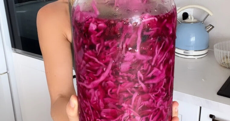 pickled red cabbage