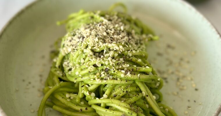 green pasta