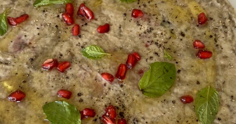 eggplant carpaccio